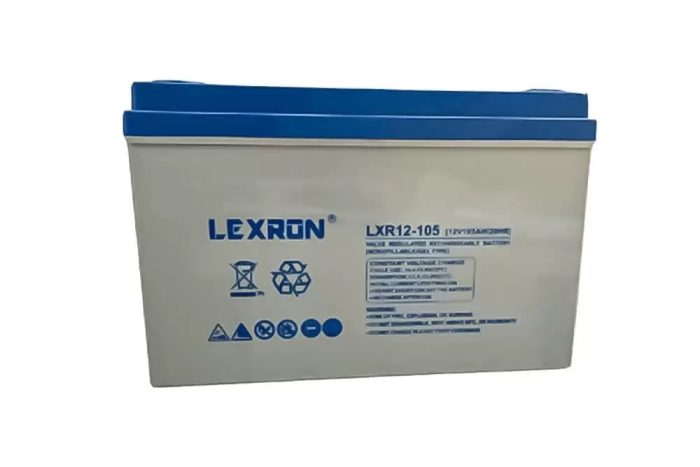 105 Amper Jel Akü 12 Volt Deepcycle (Lexron)