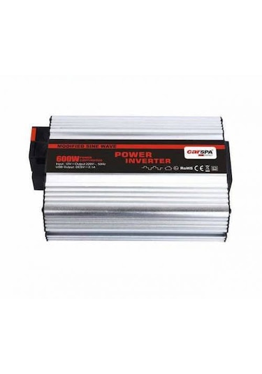 600 Watt - 12 Volt Modifye Sinüs İnverter (Carspa)